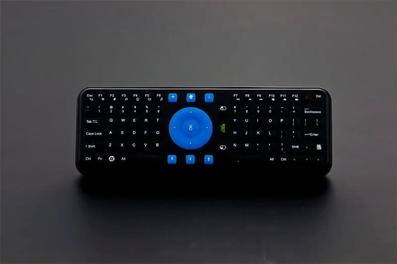 RC 2.4G Беспроводная воздушная мышь и клавиатура для Raspberry Pi и LattePanda