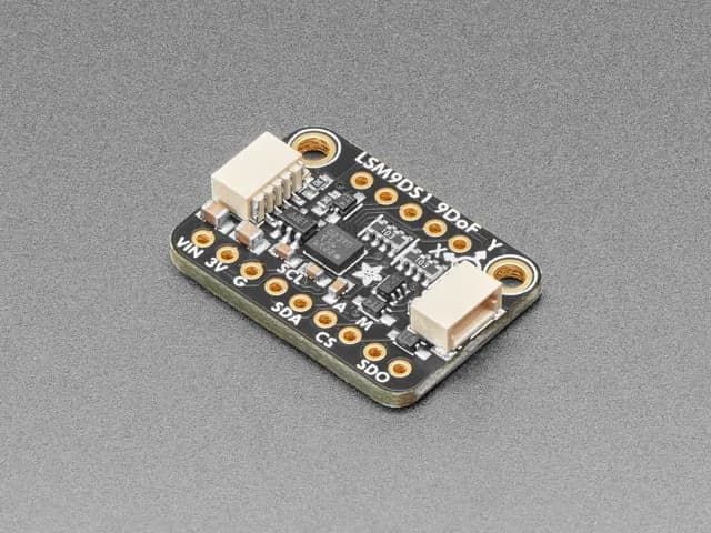 Коммутационная плата Adafruit 9-DOF LSM9DS1 — STEMMA QT / Qwiic