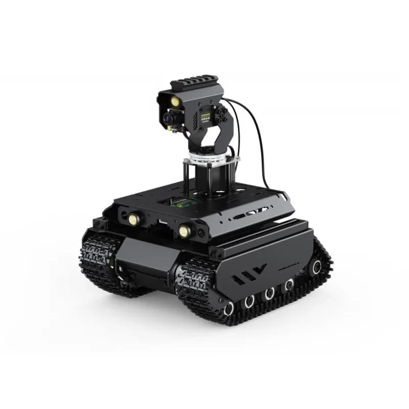 Waveshare UGV Beast — шасси внедорожного робота с искусственным интеллектом и открытым исходным кодом, Raspberry Pi 4B и Pan Tilt — PT PI4B
