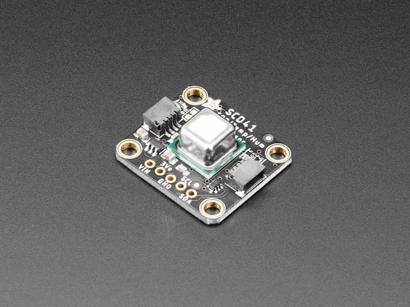 Adafruit SCD-41 - Датчик температуры и влажности истинного CO2 - STEMMA QT / Qwiic