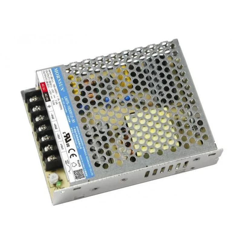 Mornsun LM75-10D0524-20 Закрытый импульсный источник питания переменного/постоянного тока, 75 Вт