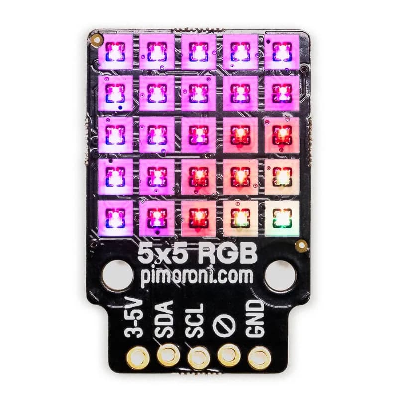 5х5 RGB матричный прорыв