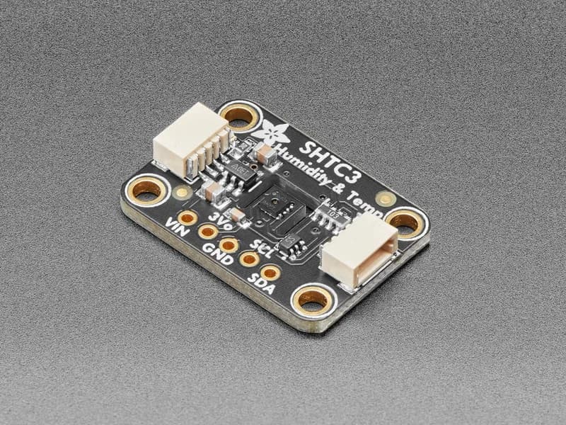 Датчик температуры и влажности Adafruit Sensirion SHTC3 — STEMMA QT / Qwiic