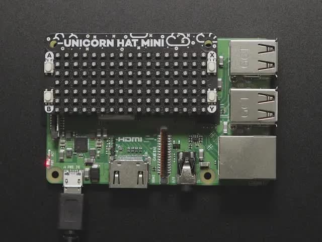 Pimoroni Unicorn HAT Mini для Raspberry Pi