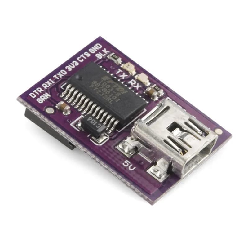 Базовая коммутационная панель LilyPad FTDI - 5 В
