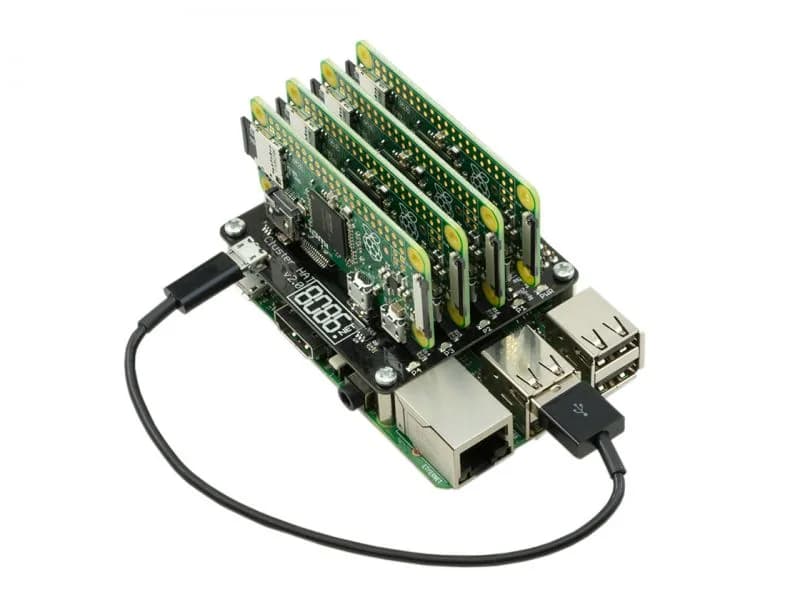8086.net / ModMyPi Кластер HAT V2.5