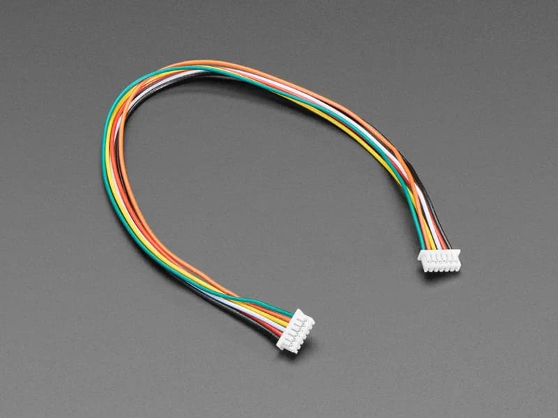 6-контактный кабель с шагом 1,25 мм, длина 20 см, кабель 1:1, совместимый с Molex PicoBlade
