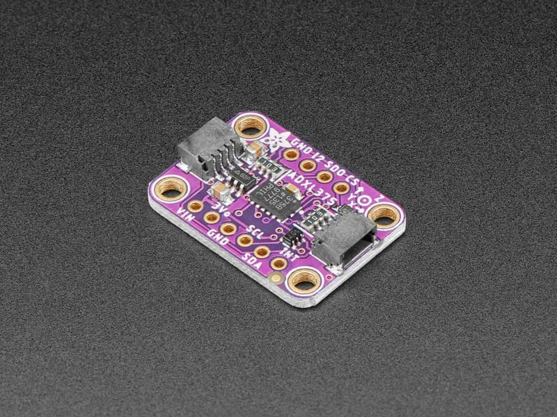 ADXL375 - Акселерометр High G (+-200g) с I2C и SPI - STEMMA QT / Qwiic