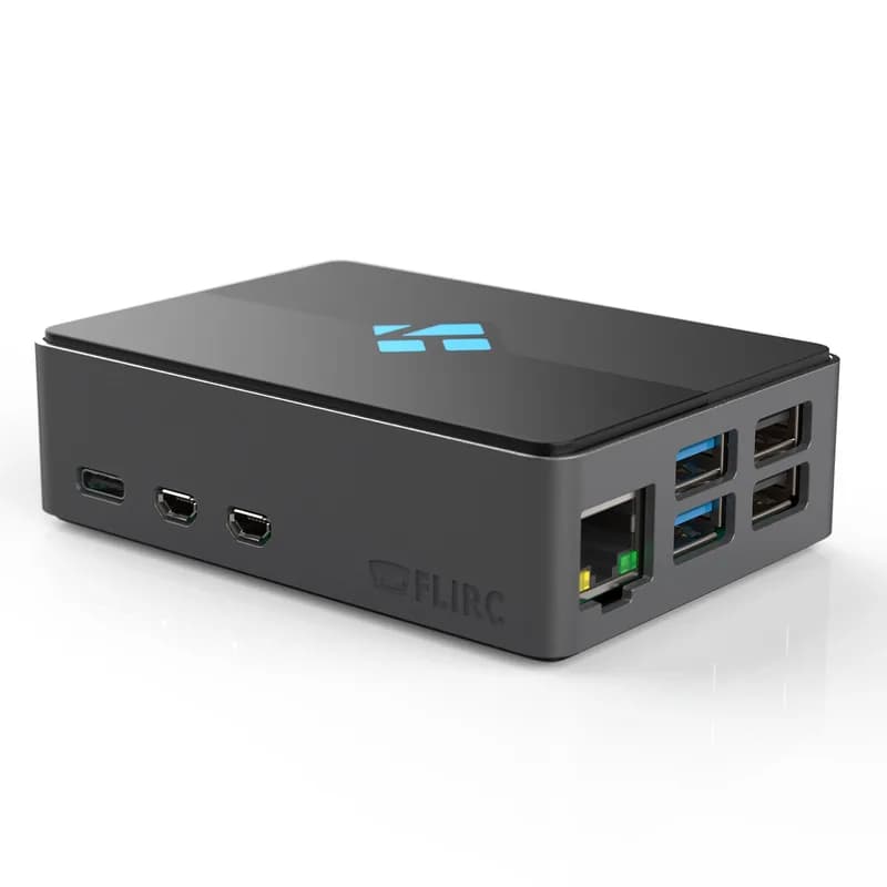 Чехол Kodi Edition Raspberry Pi 5 FLIRC