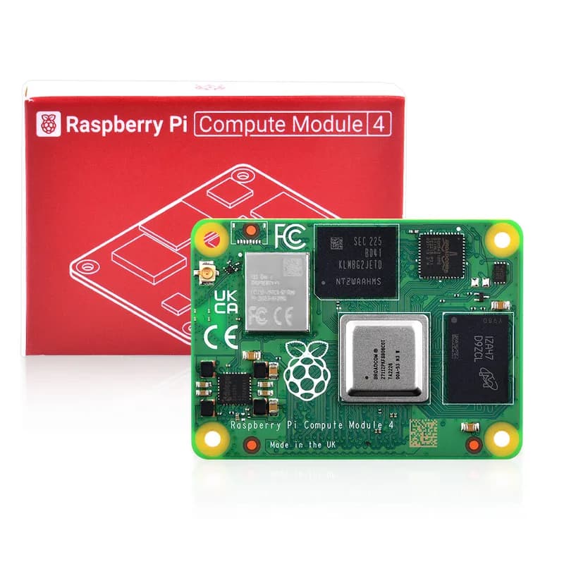 Вычислительный модуль Raspberry Pi 4–8 ГБ ОЗУ 32 ГБ eMMC, 2,4/5,0 ГГц с Wi-Fi и Bluetooth (CM4108032)