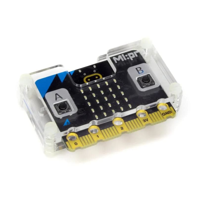 Прозрачный защитный чехол Kitronik MI:pro для BBC micro:bit V1 и V2