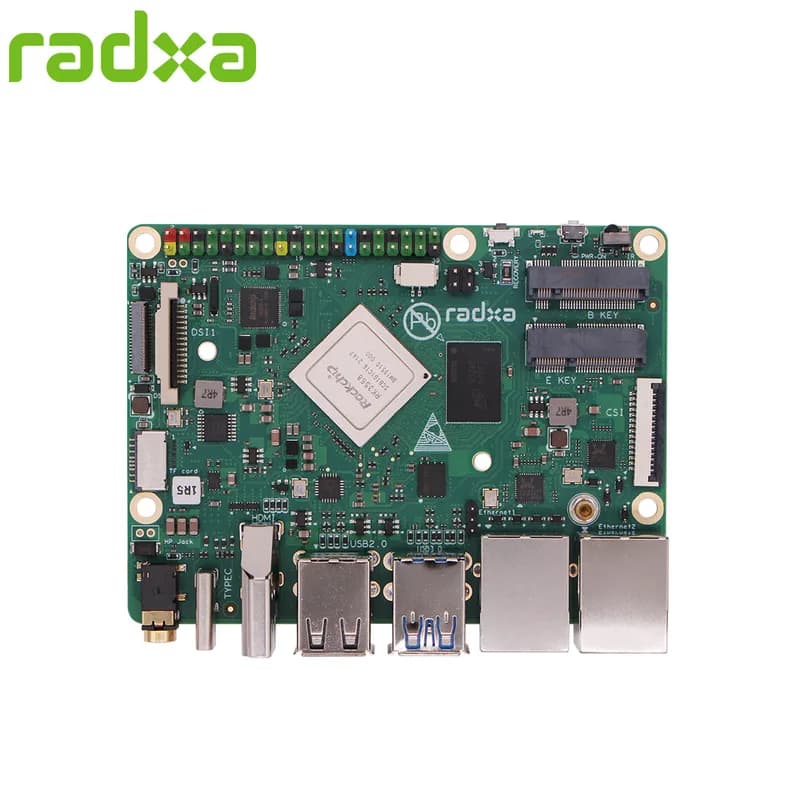 Radxa ROCK 3B — промышленный SBC на базе RK3568(J) с поддержкой Dual GbE, MIPI DSI, eDP, M.2, 4G LTE