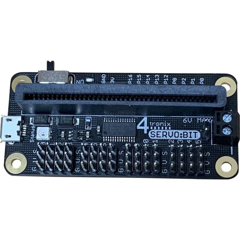 Servo:Bit — 16-позиционный мультисервоконтроллер для micro:bit