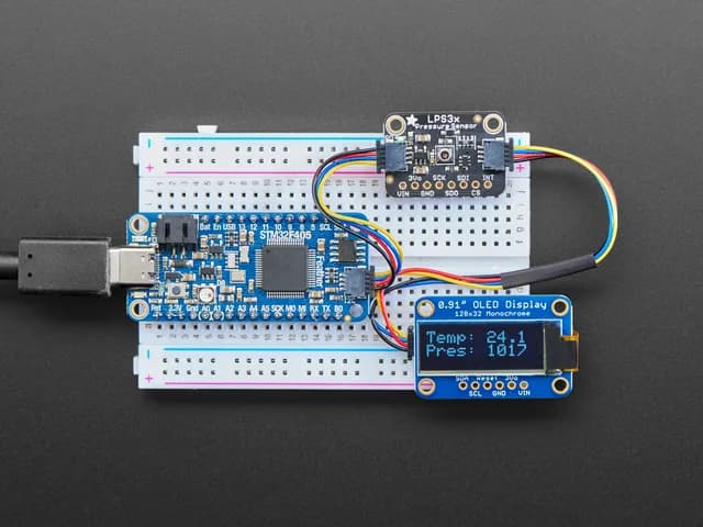Adafruit LPS33HW Водостойкий датчик давления - STEMMA QT