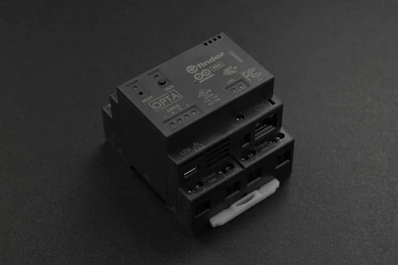 ПЛК Arduino Opta Lite Micro (порты Ethernet и USB-C)