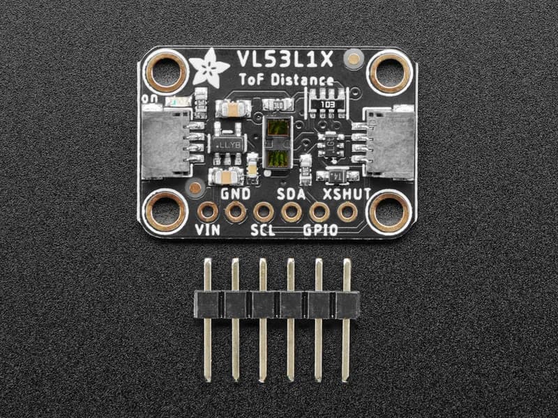 Adafruit VL53L1X Датчик времени полета — от ~30 до 4000 мм STEMMA QT / Qwiic