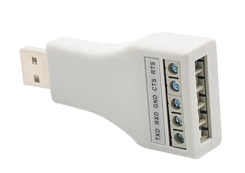 Адаптер USB-RS232 с чипом FT232 и винтовой клеммой