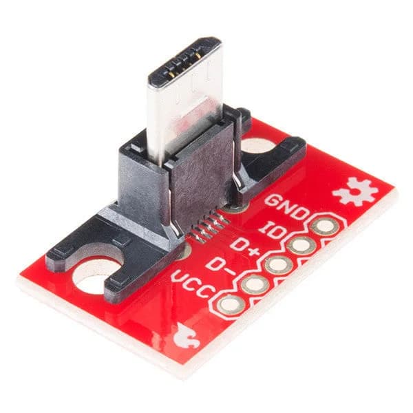 Разъем USB MicroB SparkFun
