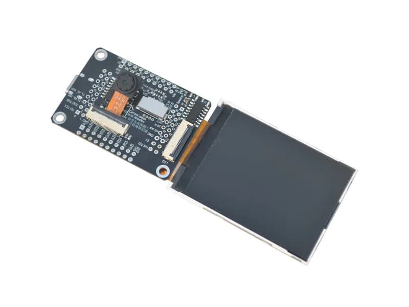 Док-станция Sipeed M1w (док-станция M1w + 2,4-дюймовый ЖК-дисплей + OV2640) K210 Dev. Первая плата RV64 AI для периферийных вычислений