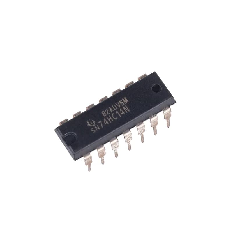 74HC14 Инверторы с шестигранным триггером Шмитта DIP14
