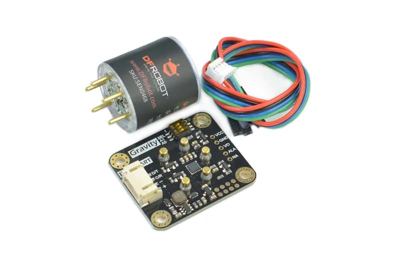 Откройте для себя точное обнаружение хлора с помощью I2C и UART