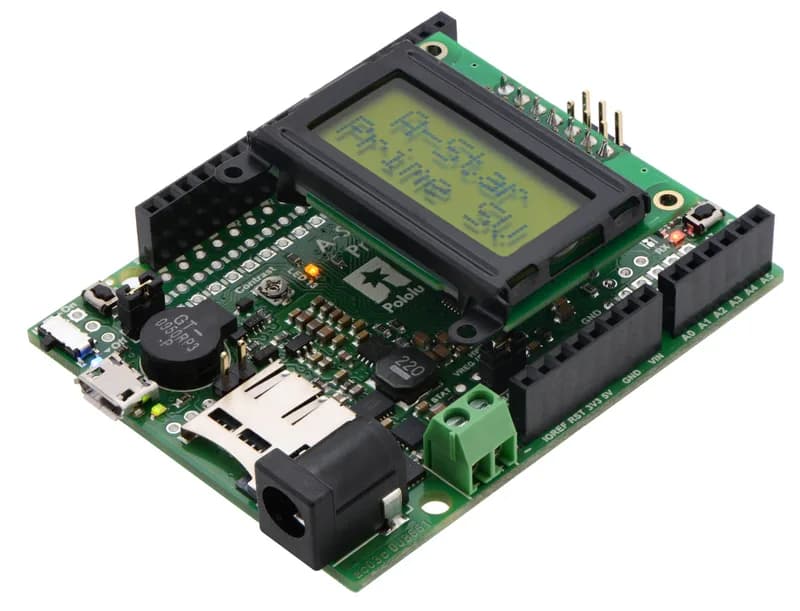 A-Star 32U4 Prime SV microSD с ЖК-дисплеем