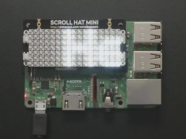 Pimoroni Scroll HAT Mini для Raspberry Pi