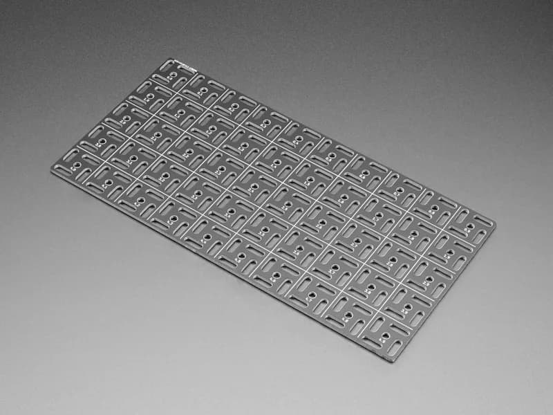 Алюминиевая монтажная решетка Adafruit Swirly для печатных плат с шагом 0,1 дюйма