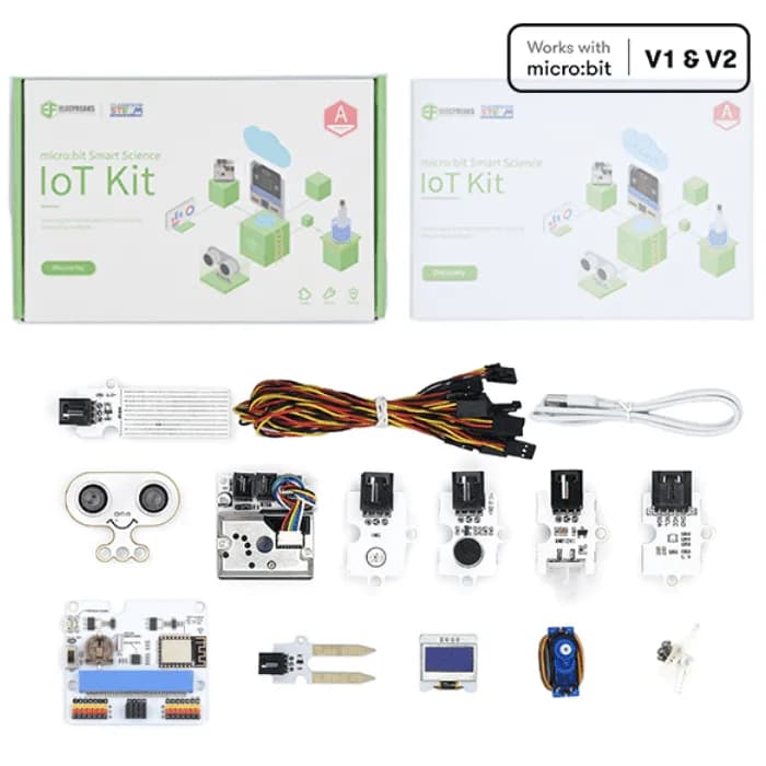 Комплект Smart Science IoT, совместимый с Micro:Bit от Elecfreaks