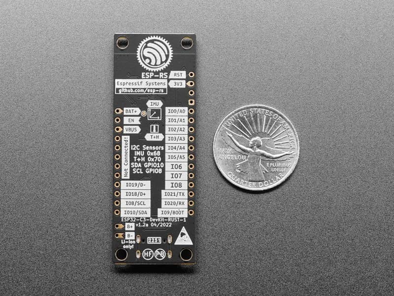 ESP32-C3-DevKit-RUST-1 — флэш-память 4 МБ