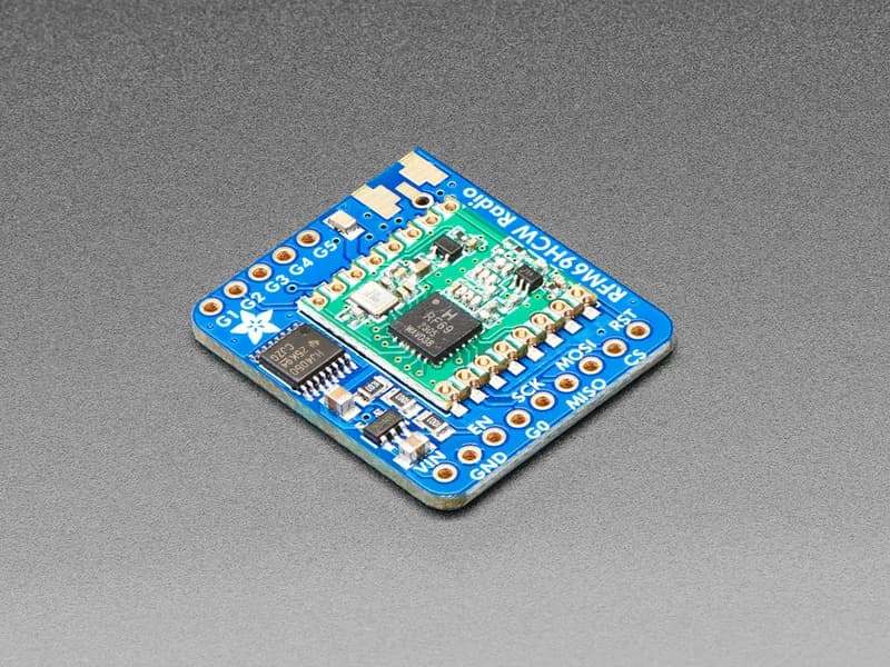Радиопередатчик Adafruit RFM69HCW - 433 МГц - RadioFruit