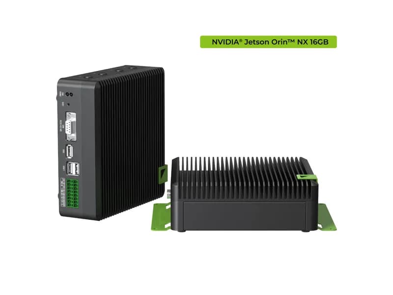 reComputer Industrial J4012 — безвентиляторное устройство Edge AI с модулем Jetson Orin™ NX 16 ГБ