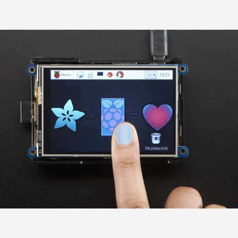PiTFT Plus 480x320 3,5 TFT+сенсорный экран для Raspberry Pi