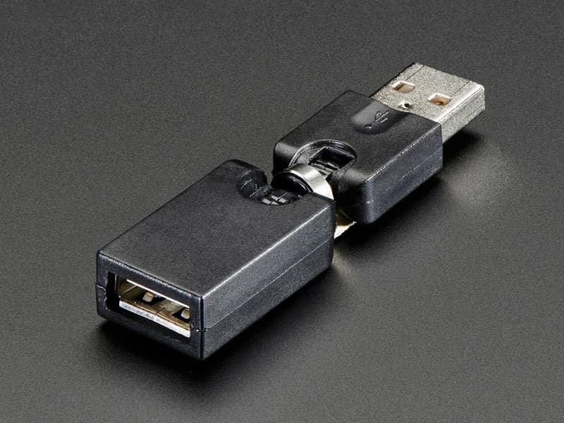 Гибкий поворотный USB-адаптер