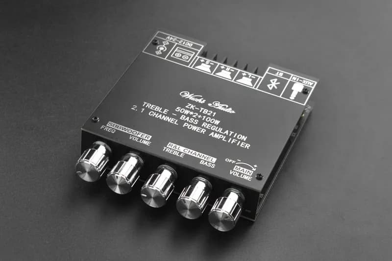 Усилитель низких и высоких частот Bluetooth-50 Вт + 100 Вт