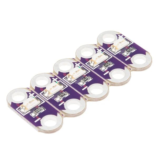 LilyPad LED Красный (5шт)