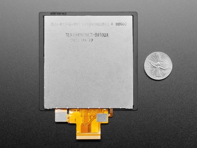 Квадратный RGB TTL TFT-дисплей — 4 дюйма, 720x720 — с емкостным сенсорным экраном TL040HDS20CT-B1502A