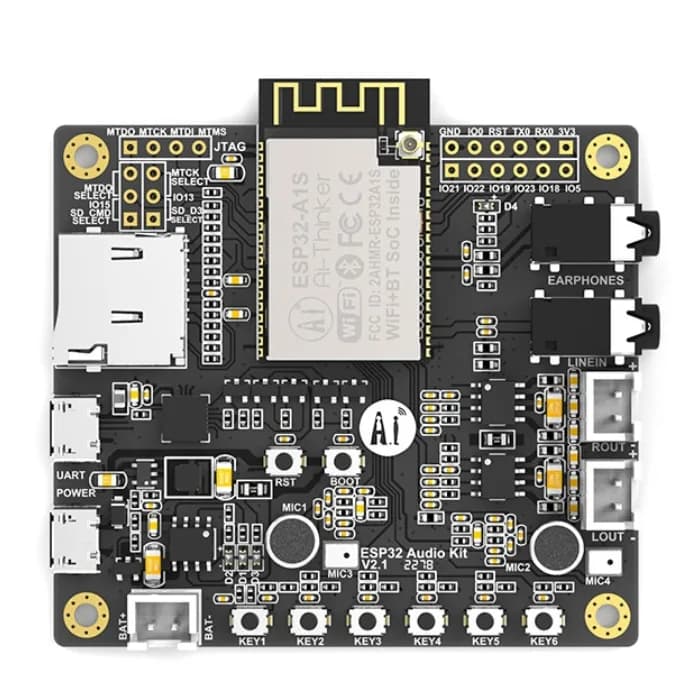 Комплект для разработки аудио Elecrow ESP32-A1S Wi-Fi+BT