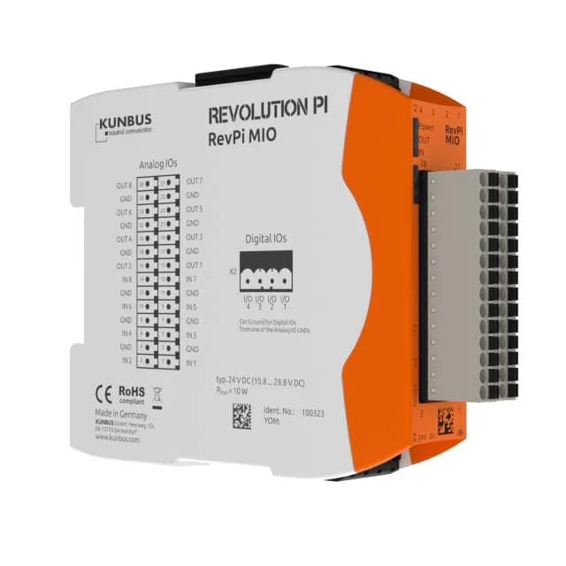 RevPi MIO – Гибкий и эффективный модуль ввода-вывода для Revolution Pi