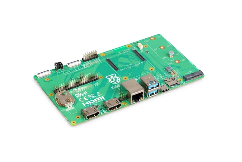 Плата ввода-вывода вычислительного модуля Raspberry Pi 5