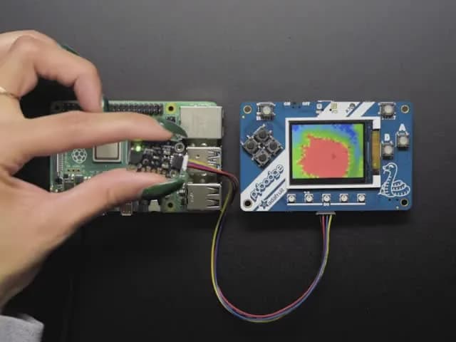 Инфракрасная тепловизионная камера Adafruit MLX90640 24x32
