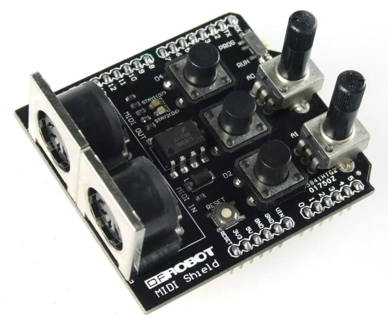 Преобразуйте свой Arduino с помощью MIDI Shield для музыки