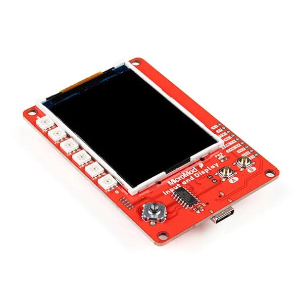 Ввод и отображение SparkFun MicroMod