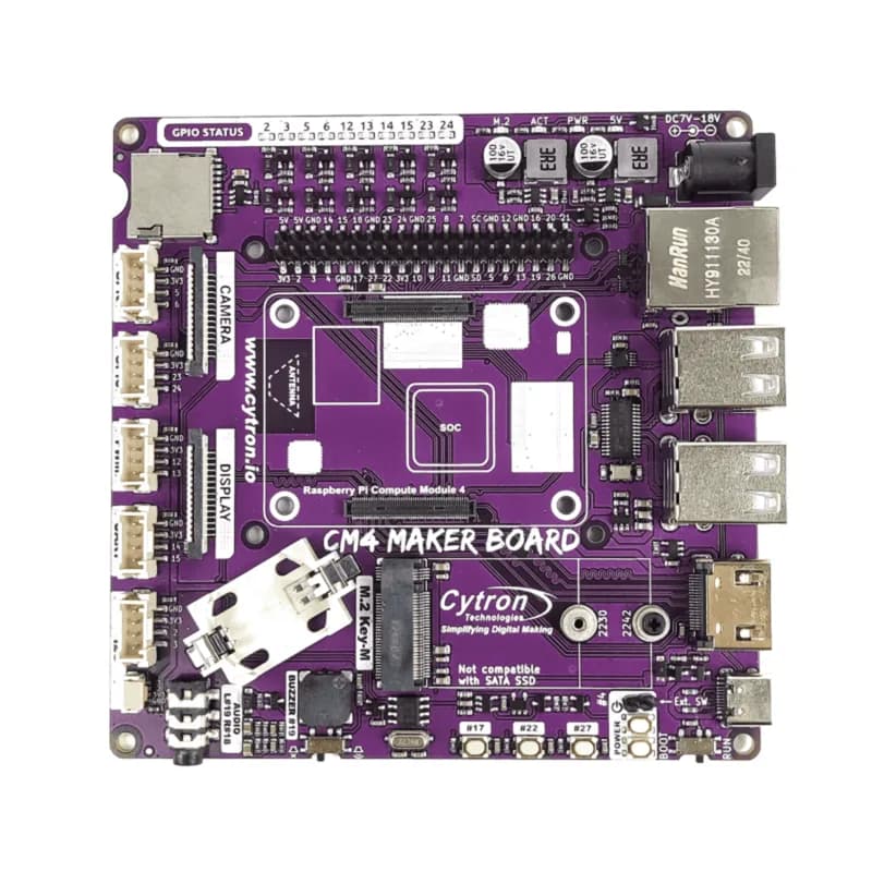 Плата Cytron CM4 Maker для Raspberry Pi