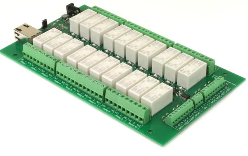 ETH8020-B - Ethernet-реле 20 x 16 А