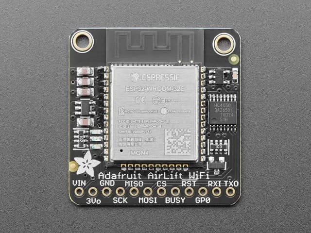 Adafruit AirLift — коммутационная плата сопроцессора ESP32 WiFi