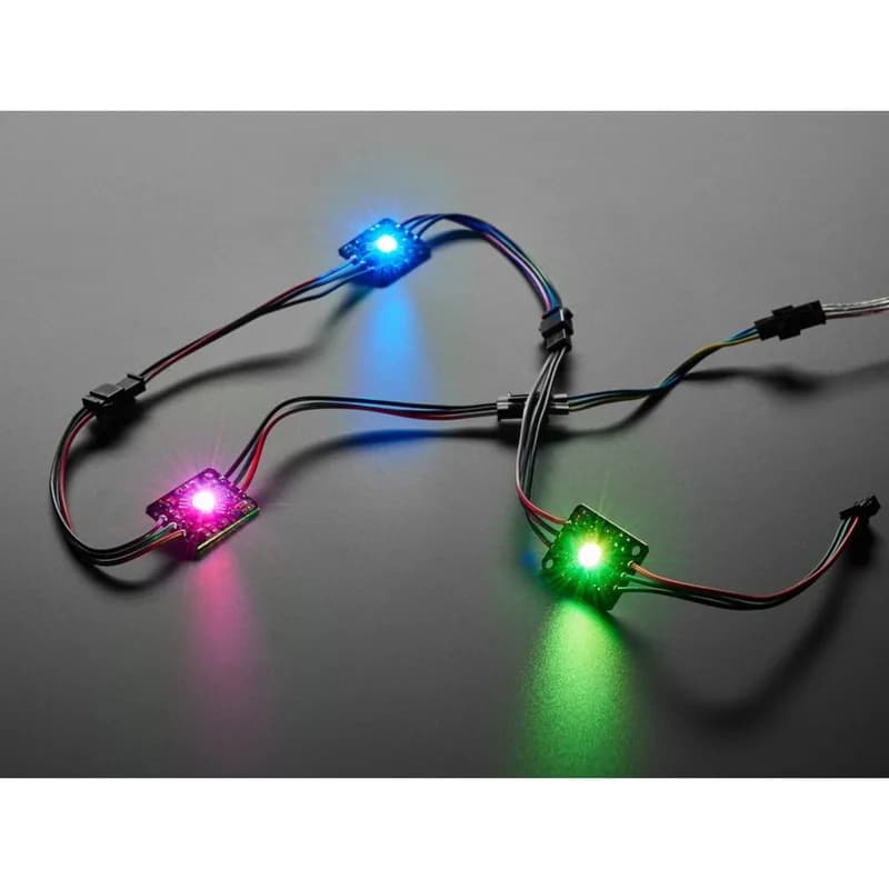 Ультра яркий цепной светодиод NeoPixel мощностью 3 Вт — WS2811