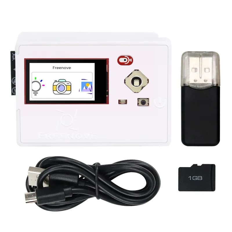 Медиа-кит Freenove для ESP32-S3 ESP32 S3 CAM-камеры Wi-Fi Bluetooth, OpenAI / XiaoZhiAI, двухъядерный 32-битный микроконтроллер 240 МГц, микрофон с экранным динамиком, обучающий код
