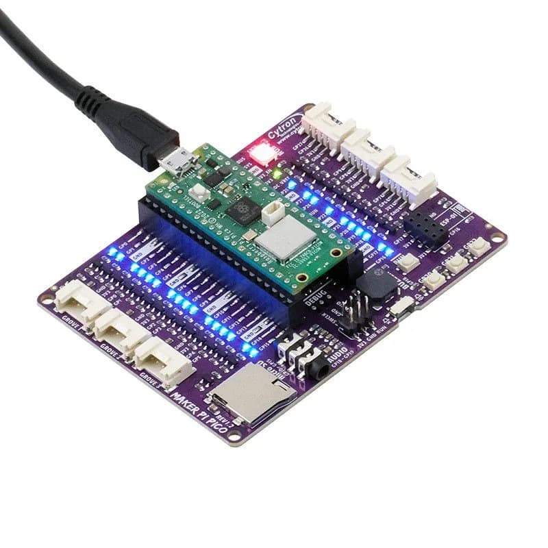 Maker Pi Pico: упрощение Raspberry Pi Pico для начинающих