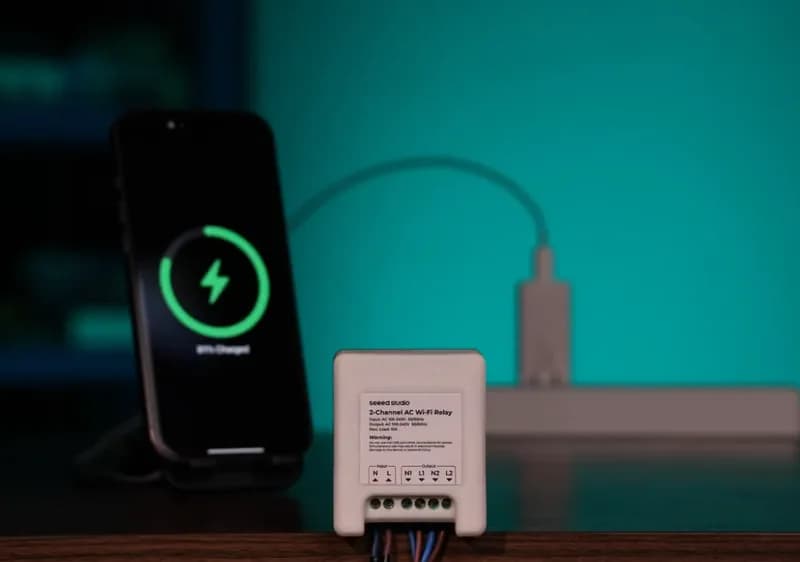 XIAO 2-канальное реле переменного тока Wi-Fi
